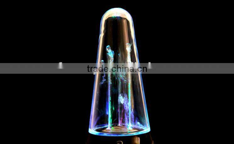 2016 hot selling led water dance speaker with bluetooth sport TF card