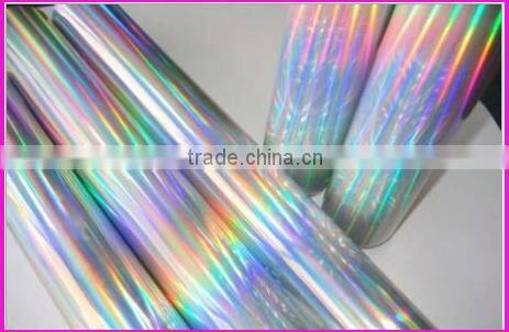 BOPP holographic lamination film for packing and printing