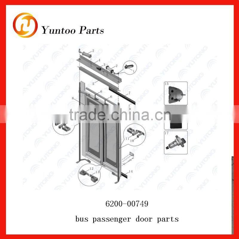 Yutong bus passenger door assy and spare parts