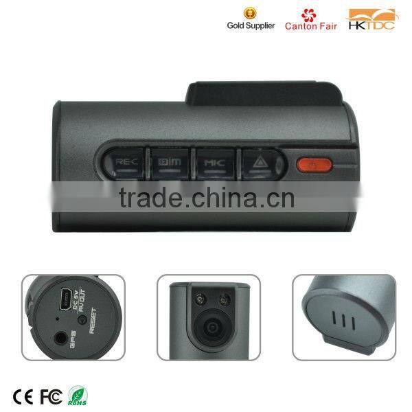 New HD 720p 1.3M pixel No screen car rearview mirror dvr