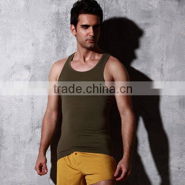 2016 top crop men vest plain white vest tops white cotton loose black top