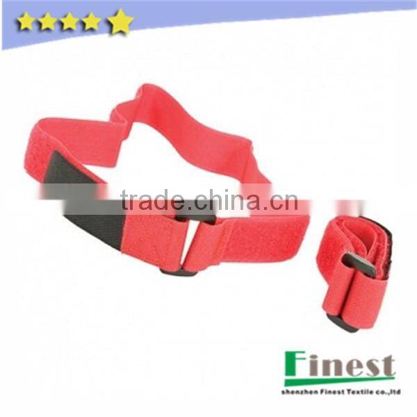 Custom Logo Printed Hook and Loop Battery Strap