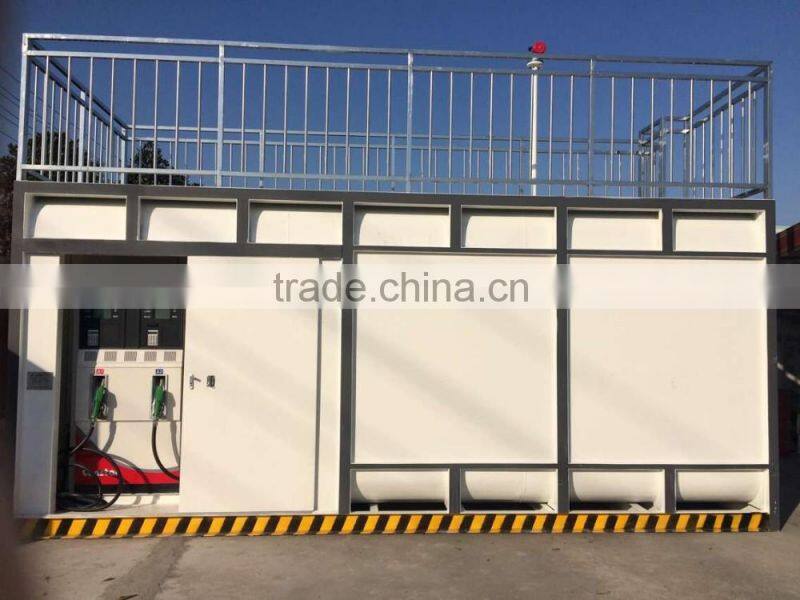 high quality 20feet and 40feet containerized mobile gas station with competitive price for sale