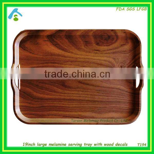 melamine serving trays