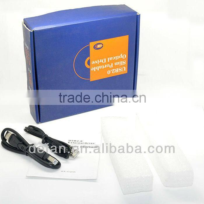New arrival 12.7mm USB 2.0 Slim Optical Drive Case/Caddy