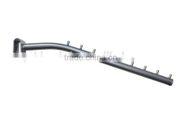 Silver powder coating metal display hanging hooks