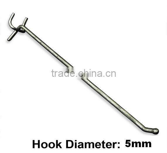 Top selling metal display peg hook ,pegboard hook