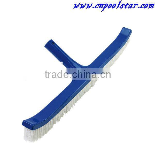Hose Cleaning Brush 5.5:/14cm Polybristle Wall Brush with Alu Handle (P1407)