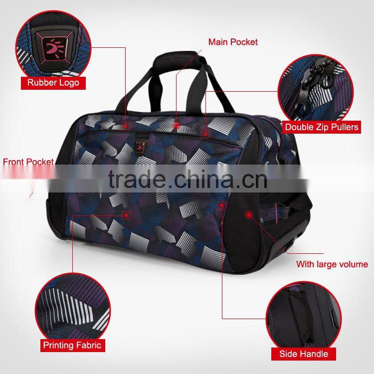 Factory Price Luggage Bag Wheeled Trolley Travel Bag