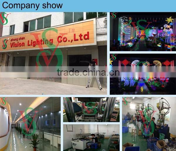 2016 new 3D motif waterproof hanging street decorative umbrella light