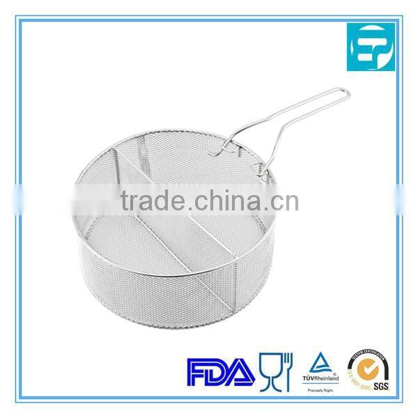 stainless steel wire mesh foldable colander