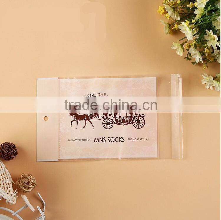 Customized Printed packaging bags with hanging header