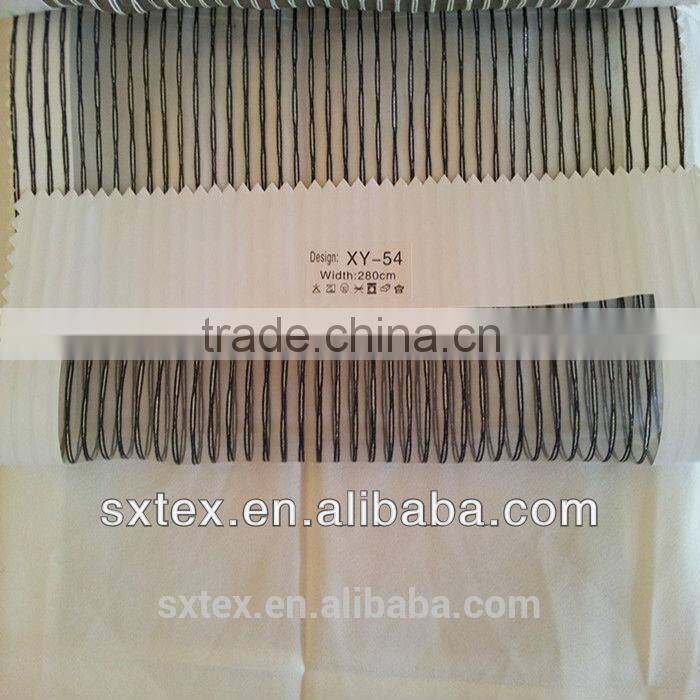 Alibaba china 10 years experience shower sheer curtain fabric