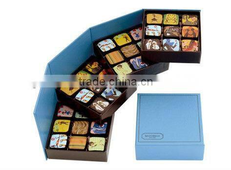 Hot!!! Customized Made-in-China Christams Romantic Cute Favor Gift Paper Box(ZDC13-015)