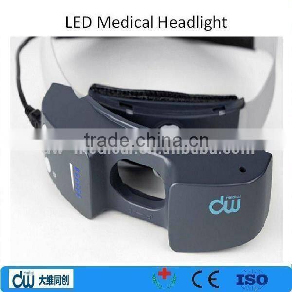 Rechagable LED ent headlight, medical dental headlight