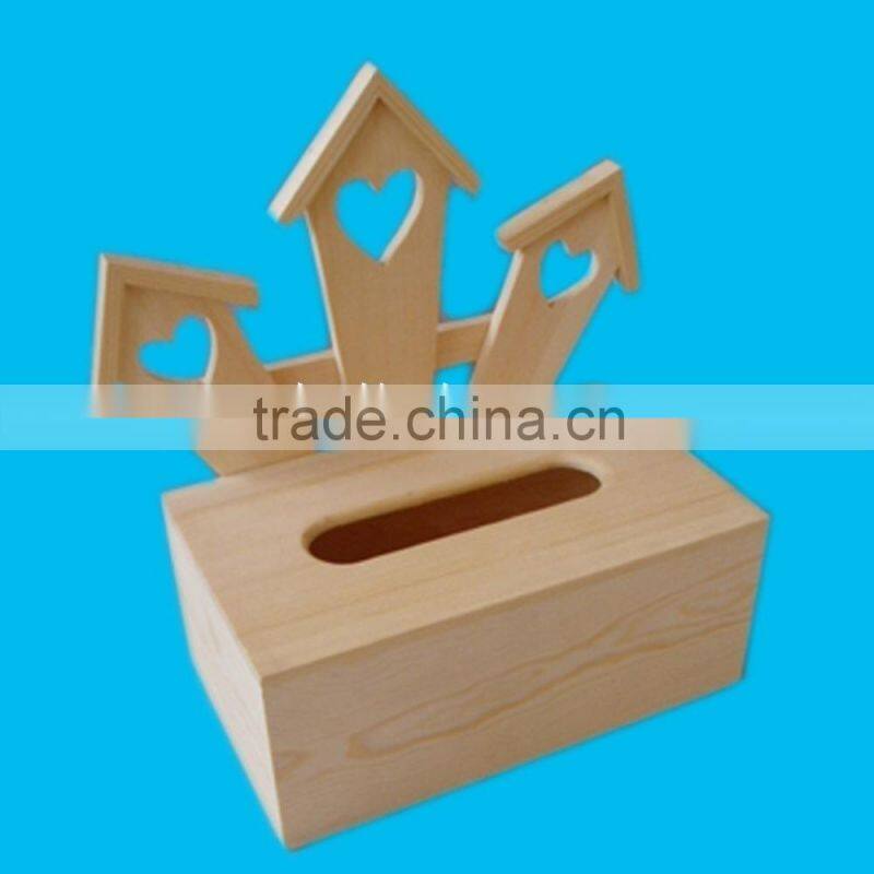 Wooden tissue box holder-Wholesale table decorationtissue boxes