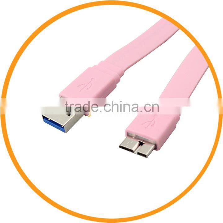 1M Micro USB 3.0 Data Charger Cable for Samsung Galaxy Note III 3 N9000 External HDD from Dailyetech