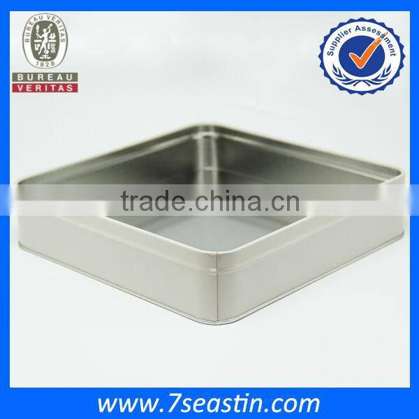 food grade europe biscuit metal tin box