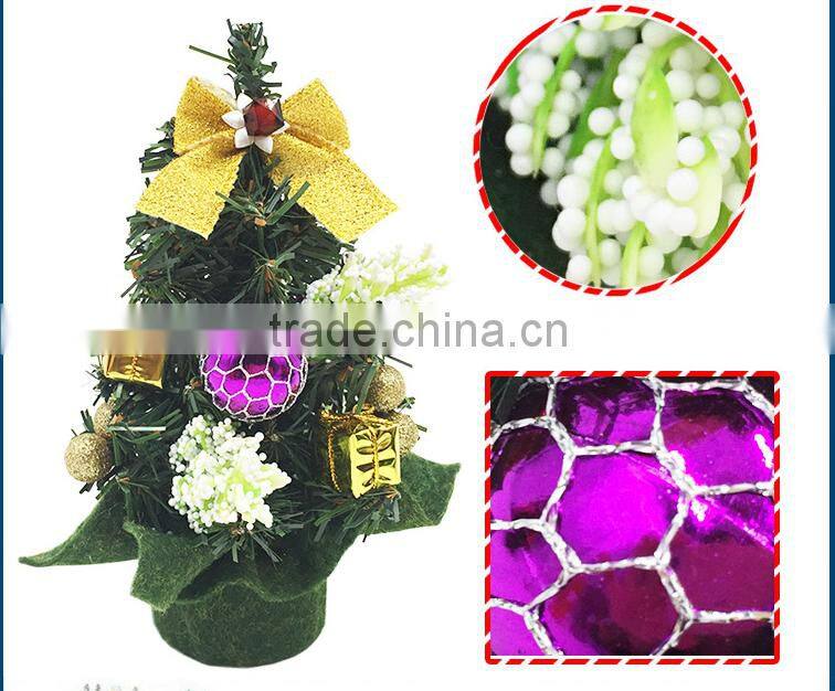 christmas decoration tabletop mini christmas tree