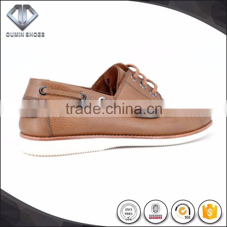 2016 men comfortable genuine leather hot sell casual shoes