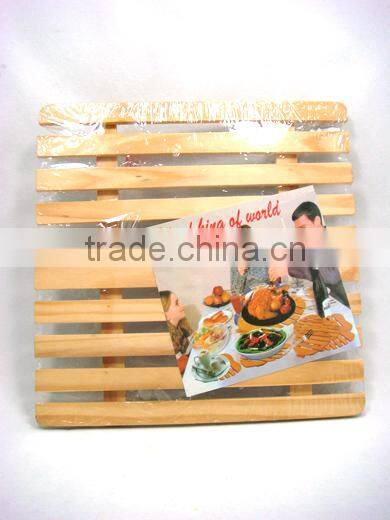 Square-style Wood Cushion/Heat Pad/Mat/Holder For One Dollar Item, Kitchen Use