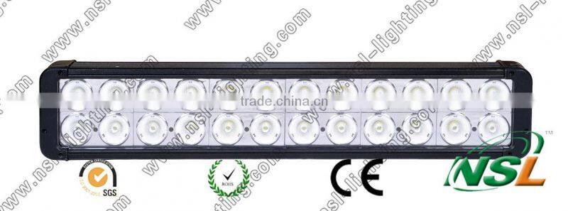 4.6'' 40W Led Work Light Bar 10-70V 10W Cree Double Row Led Light Bars Truck Boat SUV IP67 Offroad Led Light Bars