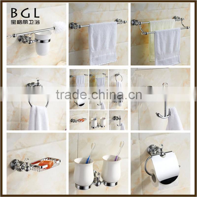 11300 luxury bathroom designs zinc alloy chrome bathroom accessory set