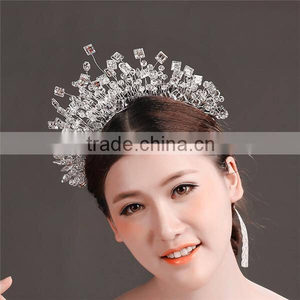 MYLOVE 2015 lastest crystal hair accessory statement diamond hairbands MLF091X