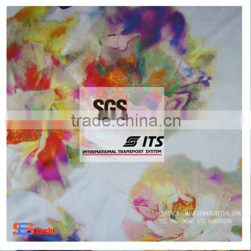 ES1020A 2#High quality digital printed polyester chiffon fabric