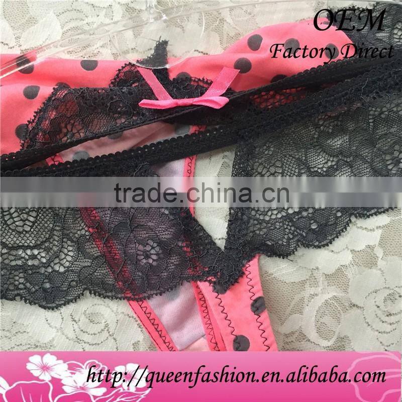 Wholesale sexi UK women underware design pictures pantys lace lady undergarments