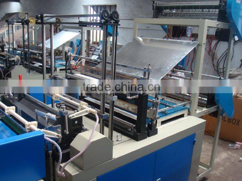 Computer control carry bag making machine