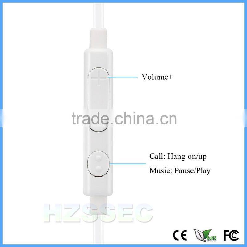 Premium white in-ear stereo sport mobile earphone headset EO-EG900BW handfree earphone with line control for Samsung Galaxy S5