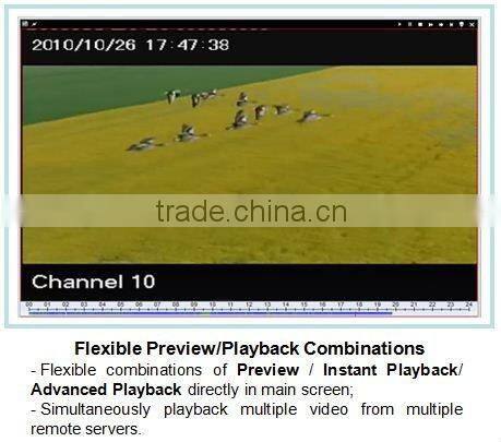 Hybrid PC DVR software for Dahua DVR card