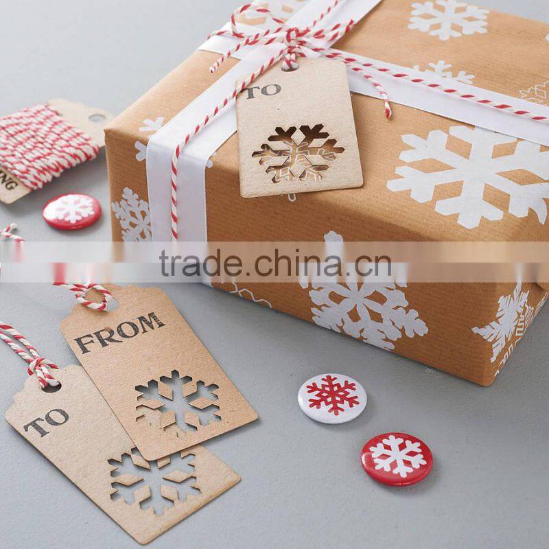 Red and White Bakers Twine 240 Yards 100% Cotton 240yards Cotton Bakers Twine Spool String Cord Ribbon Gift Wrapping Packaging