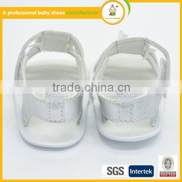 2016 New arrival baby girl shoes roman baby sandal leather baby shoes