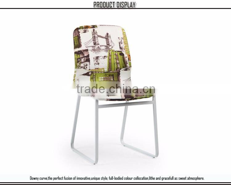 Hot Sale Fabric Dining Chair in the Guangzhou Furniture Fair