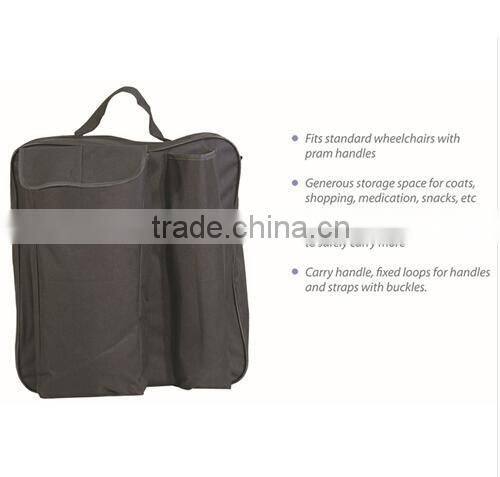 Wheelchair Accessories Slot Water Proof Big Storage Multiple Pockets Backpack Crutch Bag