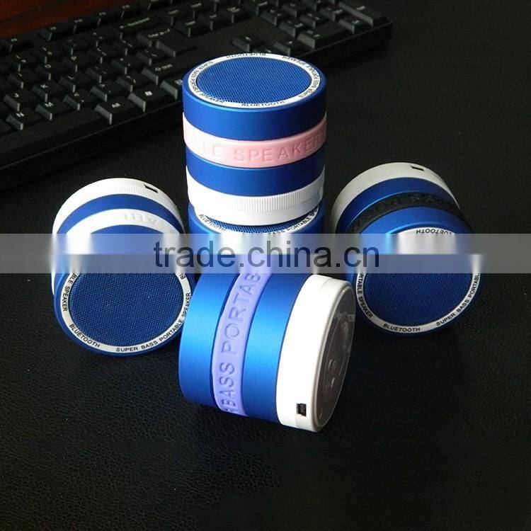 Hot sale mini portable wireless low price aluminum bluetooth speaker