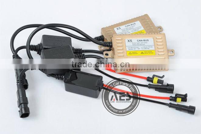 Hot sales Car lighting system HID canbus ballast 55w 12v, Auto Golden canbus ballst X3 X5