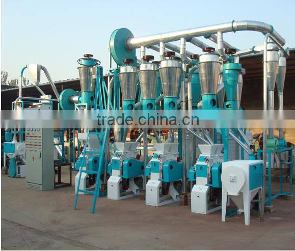 20ton per day low price small scale garin /corn /wheat flour processing