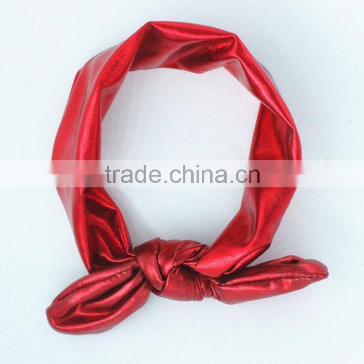 European Style Promotional Hot Sale Vintage Baby Headband Girl Knot Headbands