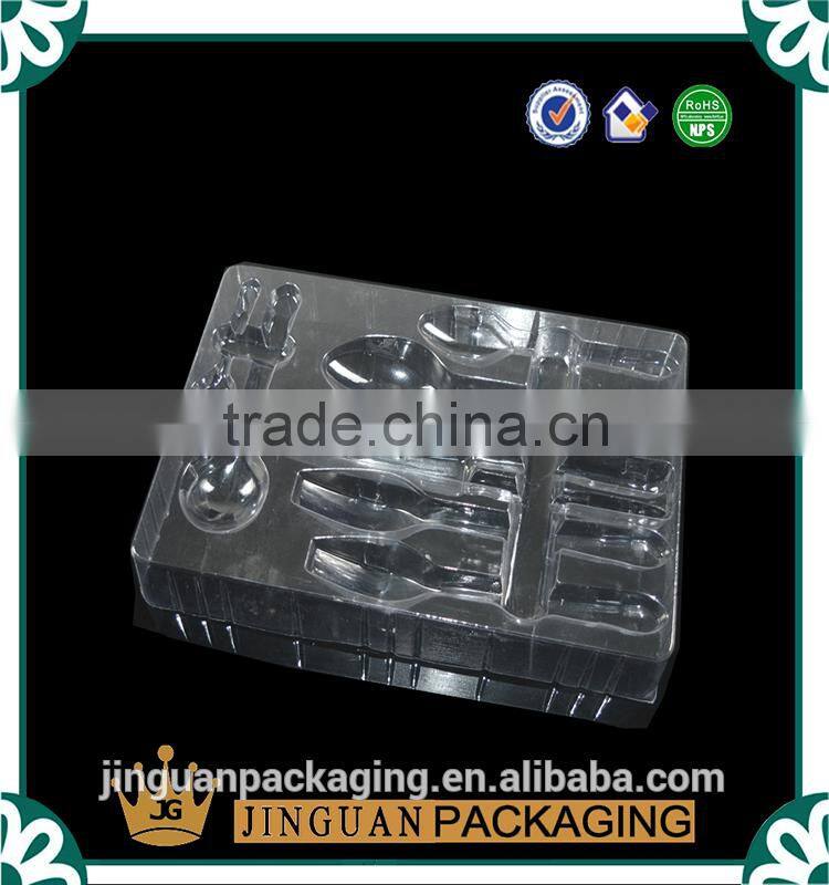 customized high quality medical blister plastic packaging tray