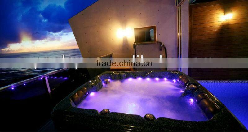 hydro spa hot tub, above ground hot tub, outdoor hot spa
