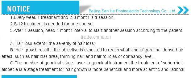 650nm/808nm Laser infrared laser hair growth stimulation machine