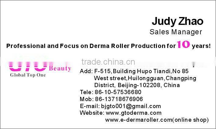 GTO 540 micro needle roller/professional face derma roller/CE