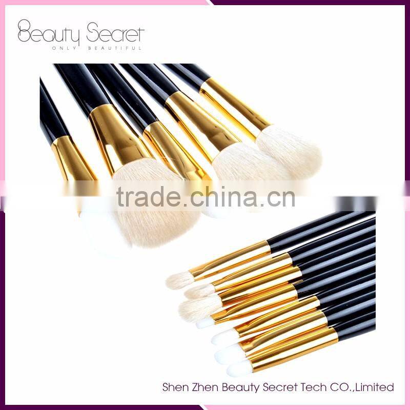 Wholesale Pro Cosmetics Lipsticks Shadows 12 Pcs Make Up Brush Kit