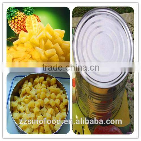 Canned Pineapple Slice in Metal Tins