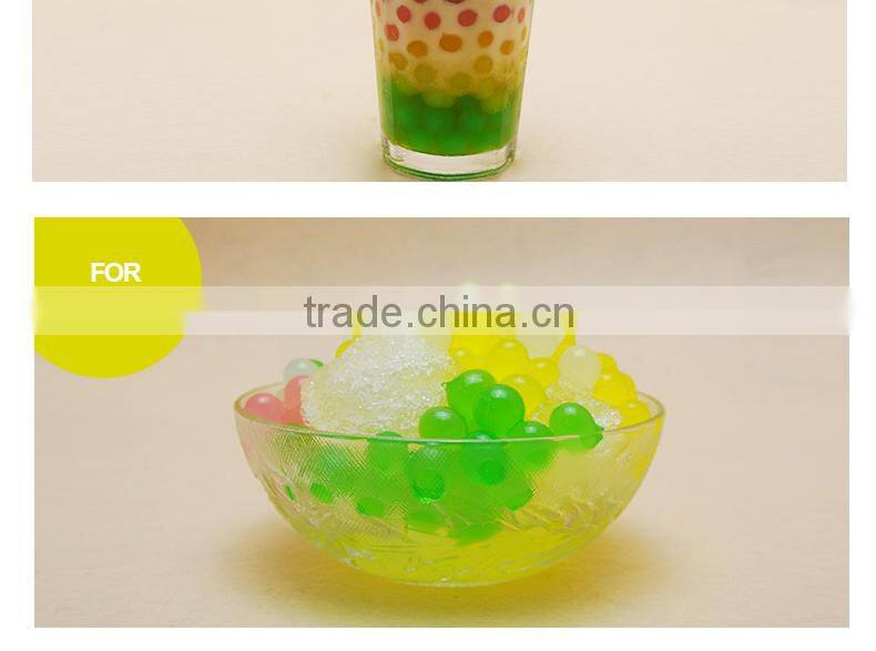 Strawberry juice boba, juice ball