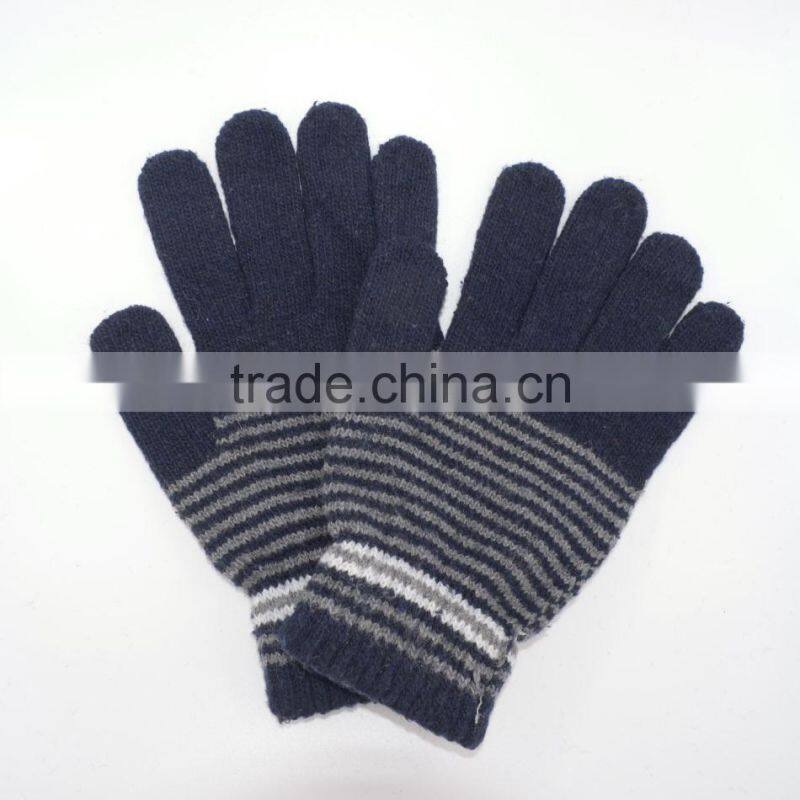 men's extra warm knit gloves