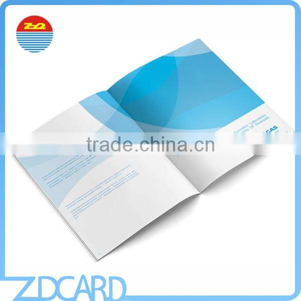 2016 Fashional Color Printing Foldable Perfume Brochure